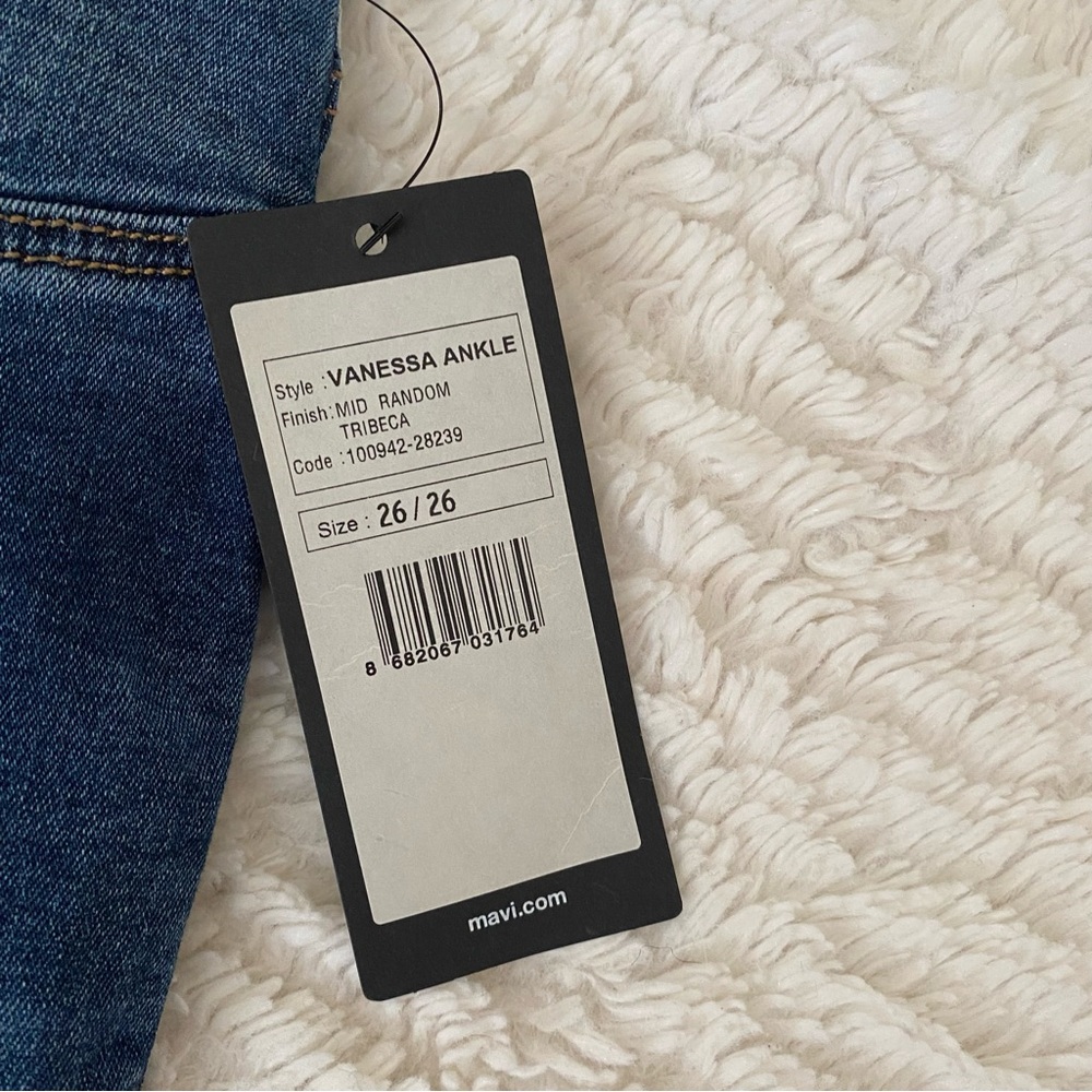 Mavi WOMANS Vanessa ankle jeans pregnant 🤰 26 - Picture 6 of 9